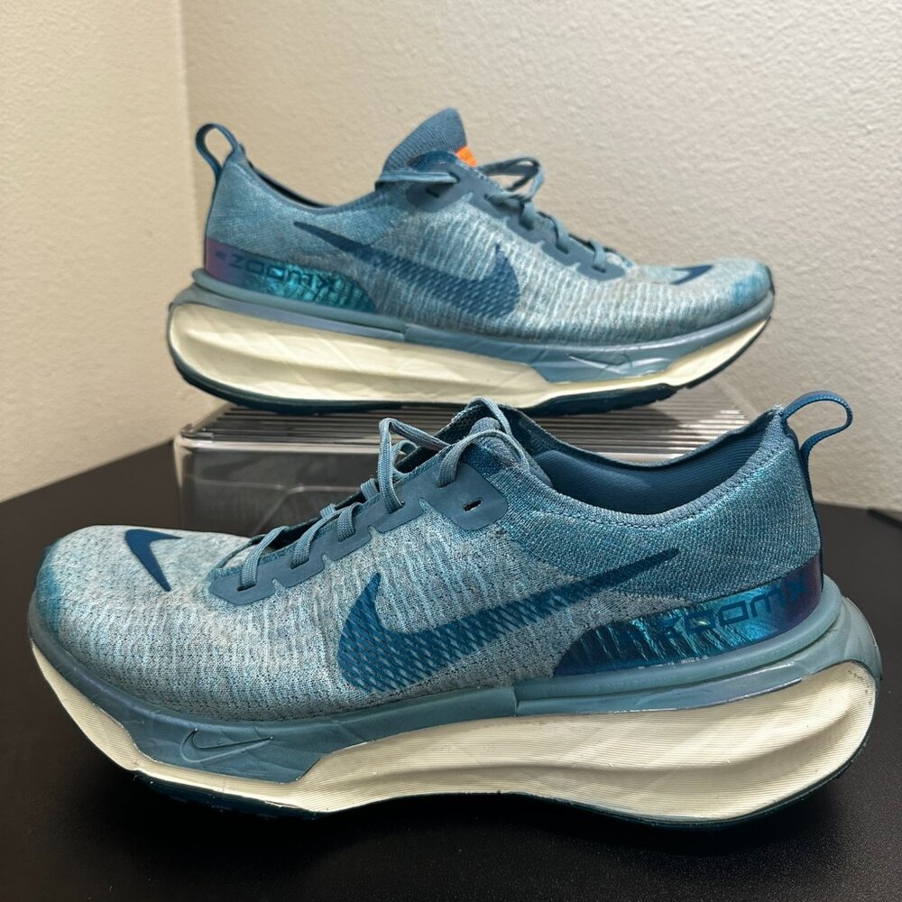 Nike ZoomX Invincible Run Flyknit 3 ‘Noise Aqua Green Abyss’ Men's Size 10.5